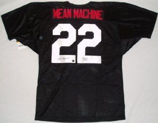 Burt Reynolds Signed The Longest Yard Mean Machine Black Wilson Jersey w/'Paul Crewe' : Sports Related Collectibles : Sports & Outdoors