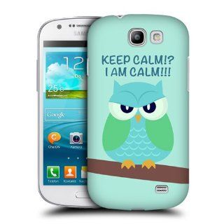 Head Case Designs Green Wing Mean Owl Hard Back Case Cover For Samsung Galaxy Express I8730: Cell Phones & Accessories