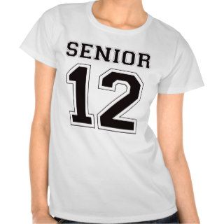 Senior 2012   Black T Shirts