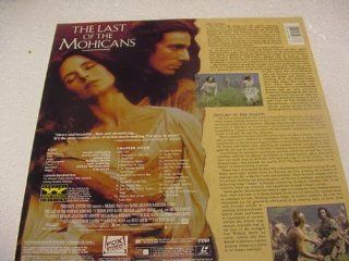 Laserdisc The Last of the Mohicans Daniel Day Lewis, Widescreen Madeline Stowe Wes Studi Jodhi May: Madeleine Stowe, ussell Means, Eric Schweig, Johdi May, Steven Waddington, Wes Studi, Maurice Roeves, Patrice Chereau, Colm Meaney, Peter Postlethwaite Dani