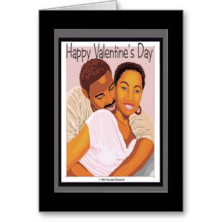 African American Love Embrace II Card