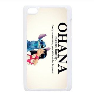 FashionCaseOutlet Ohana Means Family Lilo and Stitch Cases Accessories for Apple iPod Touch iTouch 4th : MP3 Players & Accessories