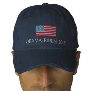 Obama/Biden 2012 Embroidered Baseball Caps