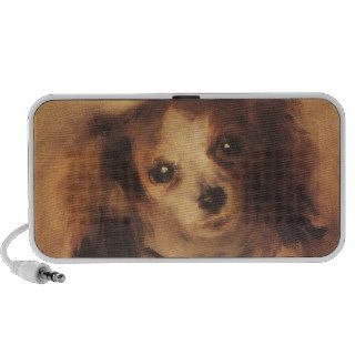 Head of a Dog by Renoir, Vintage Impressionism Art Travel Speaker