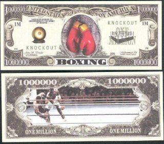 Boxing MILLION DOLLAR Novelty Bill Collectible: Everything Else
