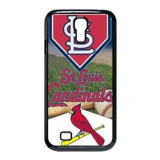 Custom St. Louis Cardinals Case For Samsung Galaxy S4 I9500 WX4 1345: Cell Phones & Accessories