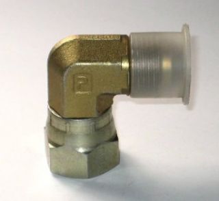 1/2" Industrial Fitting   90 Degree Tube Adapter (8 C6X S PARKER): Pipe Fittings: Industrial & Scientific