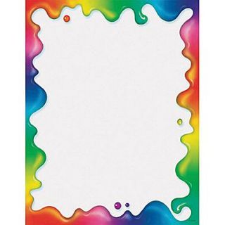 Trend Enterprises 11 x 8 1/2 Terrific Paper, Rainbow Gel  Make More Happen at