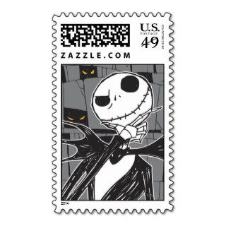 Jack Skellington 9 Postage Stamp