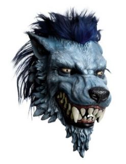 Scary Masks Worgen Latex Mask Halloween Costume   Most Adults: Clothing