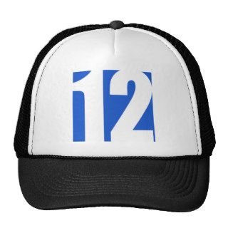 Square No. 12 Graphic Trucker Hat