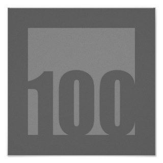 Square No. 100 Graphic Print