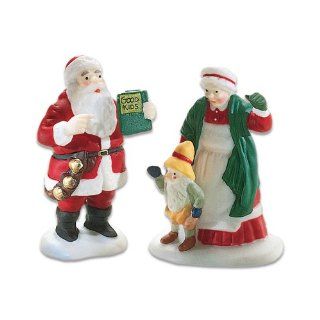Dept 56 Heritage Village Collection Santa & Mrs. Claus #5609 0 : Collectible Figurines : Everything Else