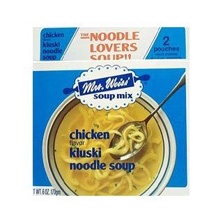 Mrs. Weiss Kluski Chicken Noodle Soup : Packaged Chicken Soups : Grocery & Gourmet Food