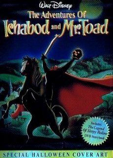 The Adventures of Ichabod and Mr. Toad with Limited Edition Cover Art (1950, Disney, DVD) Movies & TV