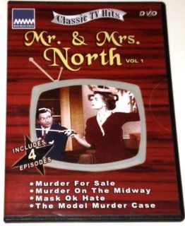 Mr. and Mrs. North (Mr. & Mrs. North), Vol. 1 Murder For Sale, Murder on the Midway, Mask of Hate, and Model for Murder Movies & TV