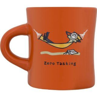 Life is Good Zero Tasking Diner Mug, Spicy Orange, One Size: Sports & Outdoors