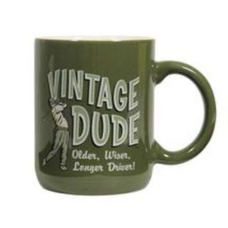 Golf Mug Vintage Dude Golfer Gift: Kitchen & Dining