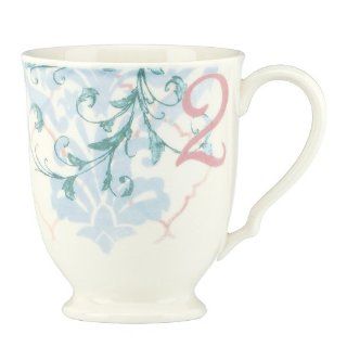 Lenox Collage Butterfly Mug, 12 Ounce: Kitchen & Dining