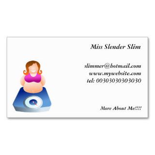 Weighing Scales Business Cards