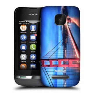 Head Case Designs Golden Gate Bridge San Francisco Best of Places Hard Back Case Cover for Nokia Asha 311: Cell Phones & Accessories