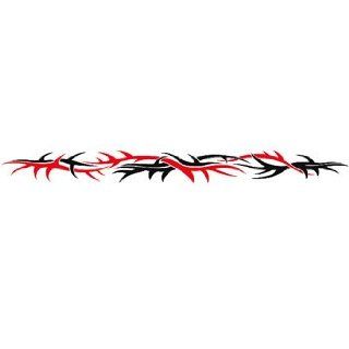 Tribal Thorns Arm Band Temporary Tattoo 1.5x9 : Tattooing Products : Beauty