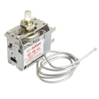 55cm Length Metal Cord Temperature Control Fridge Thermostat AC 250V 5A: Appliances