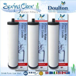 3 Pack   Franke Triflow Compatible Filter Cartridges By Doulton M15 Ultracarb (NO Import Duty or Taxes to pay on this product): Kitchen & Dining