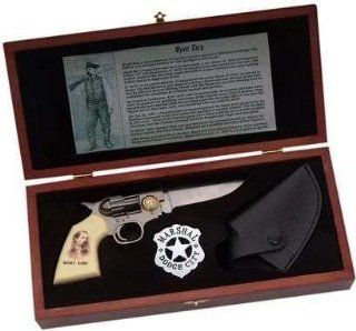 Wyatt Earp Gun Knife Set : Martial Arts Knives : Sports & Outdoors