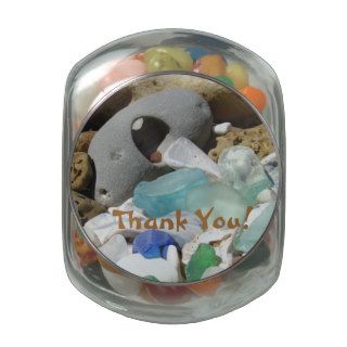 Thank You! Gifts Jelly Belly candy tins Seaglass