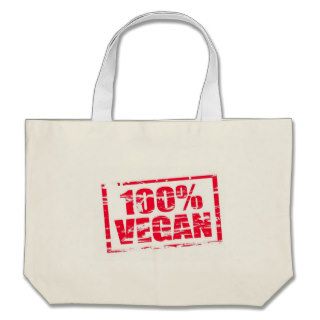 100% vegan canvas bags