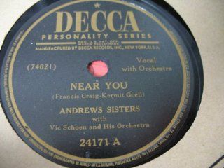 Near You / How Lucky You Are [78rpm Single]: Music