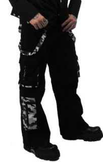 Necessary Evil Mens Esus Black and Urban Camo Transformer Trousers at  Mens Clothing store: Pants