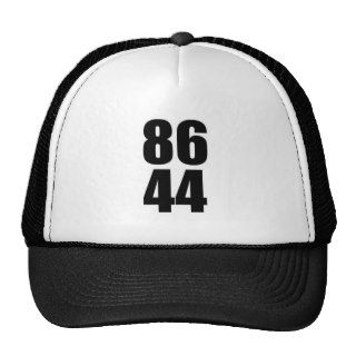 Anti Obama 86 44 T shirts and More! Hats