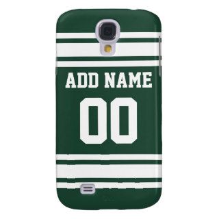 Team Jersey with Custom Name and Number Galaxy S4 Covers