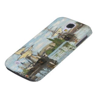 Ships Riding on the Seine at Rouen, 1872 73 Samsung Galaxy S4 Case