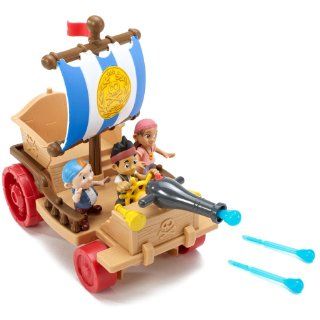 Disney's Jake and the Never Land Pirates Never Land Sailwagon: Toys & Games