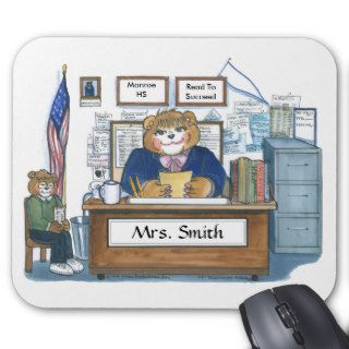 Personalized Principal Mouse Pad