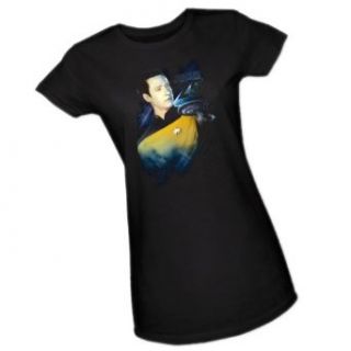 Data    25 Years    Star Trek: The Next Generation Juniors T Shirt: Clothing