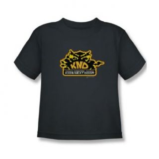 Kids Next Door   Juvy Knd Logo T Shirt In Charcoal: Clothing