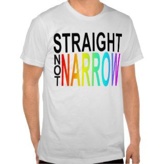 straight not narrow shirts
