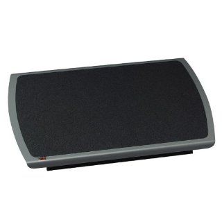Adjustable Foot Rest Charcoal Grey 14in X 22in X 4in : Office Products