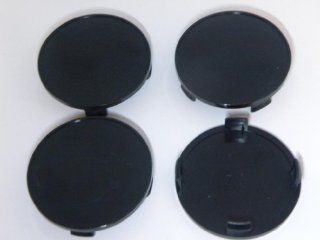 4x NO LOGO   Wheel Center Caps   2.76''(70mm) / 2.91''(74mm)   Black: Automotive