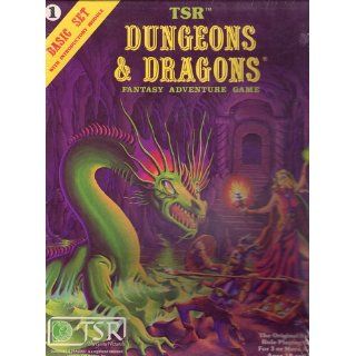 Dungeons & Dragons Basic Set (Classic Pink Box Set): TSR Inc: 9780394518343: Books