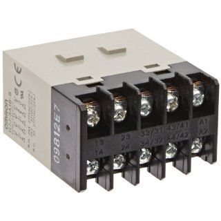 Omron G7J 3A1B B W1 DC24 General Purpose Relay With Mounting Bracket, Screw Terminal, W Bracket Mounting, Triple Pole Single Throw Normally Open and Single Pole Single Throw Normally Closed Contacts, 83 mA Rated Load Current, 24 VDC Rated Load Voltage: Ele