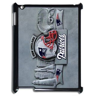 New Custom Personalized NFL New England Patriots Ipad 2/3/4 Hard Case Cover Facelate Ptotector: MP3 Players & Accessories
