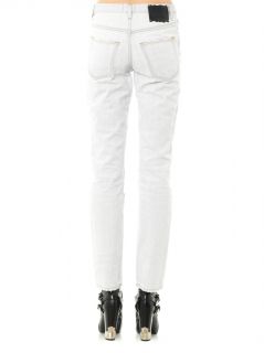Knee patch high rise straight leg jeans  Aries  MATCHESFASHI