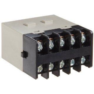Omron G7J 2A2B B AC100/120 General Purpose Relay, Screw Terminal, W Bracket Mounting, Double Pole Single Throw Normally Open and Double Pole Single Throw Normally Closed Contacts, 18 to 21.6 mA Rated Load Current, 100 to 120 VAC Rated Load Voltage: Electro