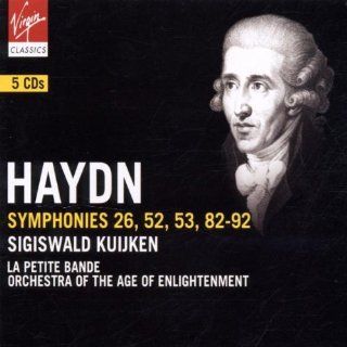 Haydn: Symphonies Nos. 26, 52, 53, 82 92: Music