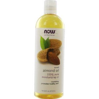 NOW Foods by Now Sweet Almond Oil 100 % Pure Moisturizing Oil 16 oz NOW Foods by Now Sweet Almond O : Moisturizing Gloves : Beauty